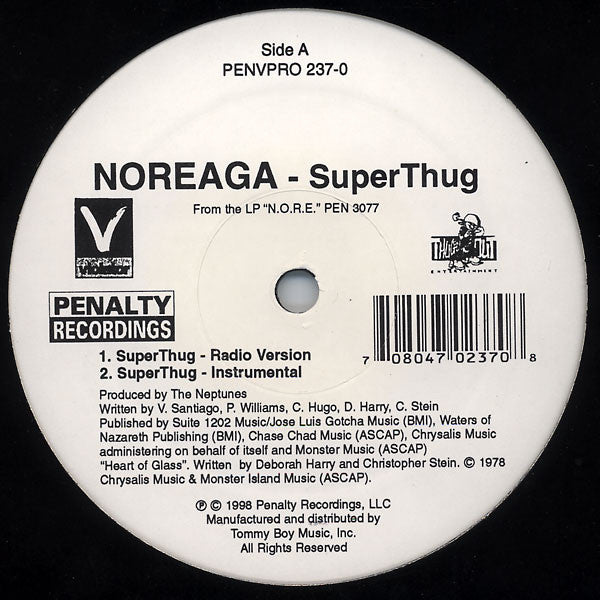 Release: SuperThug-Vinyl-US-1998-PENVPRO 237-0, PENVPRO 237-0, PENVPRO 237-0-220960