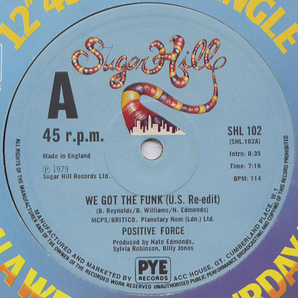 Master Release: We Got The Funk by Positive Force