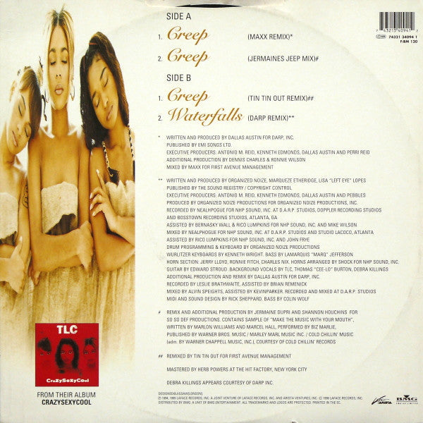 Release: Creep-Vinyl-UK-1996-74321 34094 1-633837