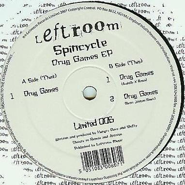 Master Release: Drug Games EP by Spincycle