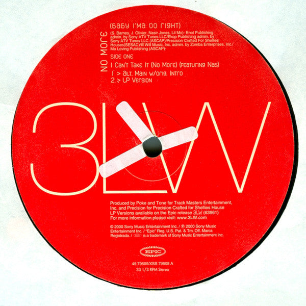 Release: No More (Baby I'ma Do Right)-Vinyl-US-2000-49 79505, 49 79505-820506