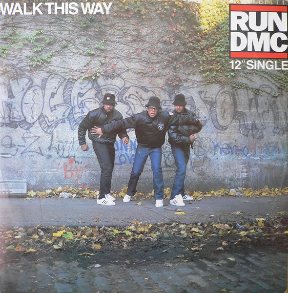 Release: Walk This Way-Vinyl-UK-1986-LONX 104, 886 076-1-164511