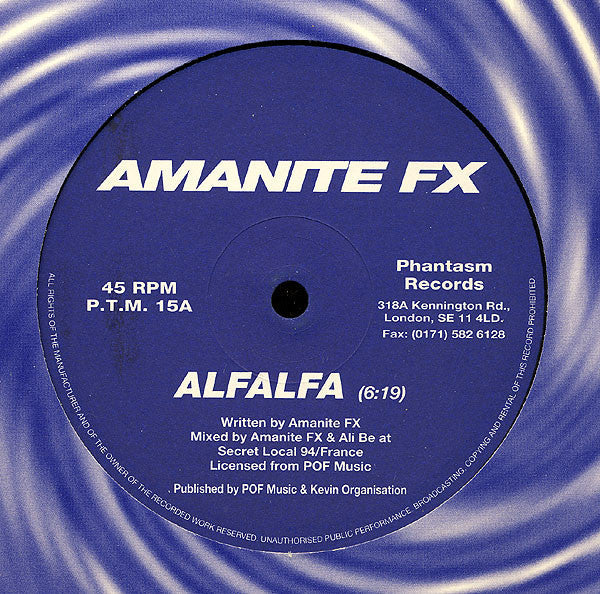 Master Release: Alfalfa / No Nuclear Mushrooms! by Amanite FX