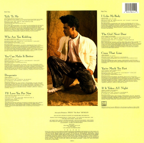 Release: Chico DeBarge-Vinyl-US-1986-6214ML-906876