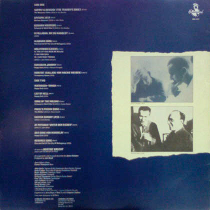 Supply & Demand - Songs By Brecht/Weill & Eisler