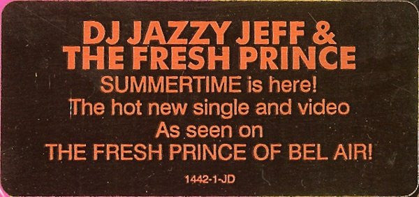 Master Release: Summertime by DJ Jazzy Jeff & The Fresh Prince