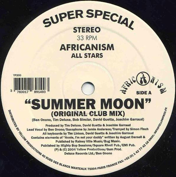 Release: Summer Moon-Vinyl-France-2005-YP200-473362