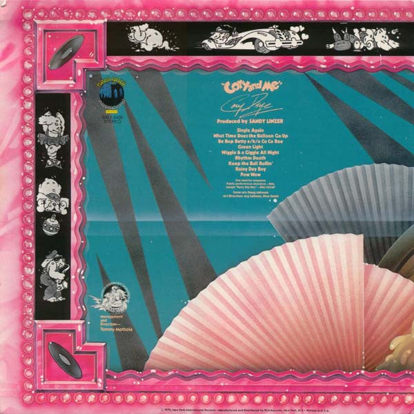 Release: Cory And Me-Vinyl-US-1979-BXL1-3408-760687
