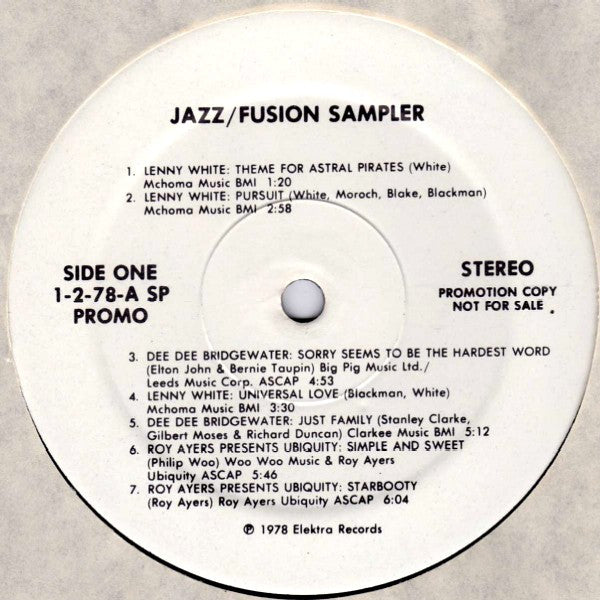 Jazz/Fusion Sampler