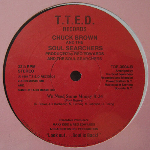 Release: We Need Some Money-Vinyl-US-1984-TDE-3004-325634