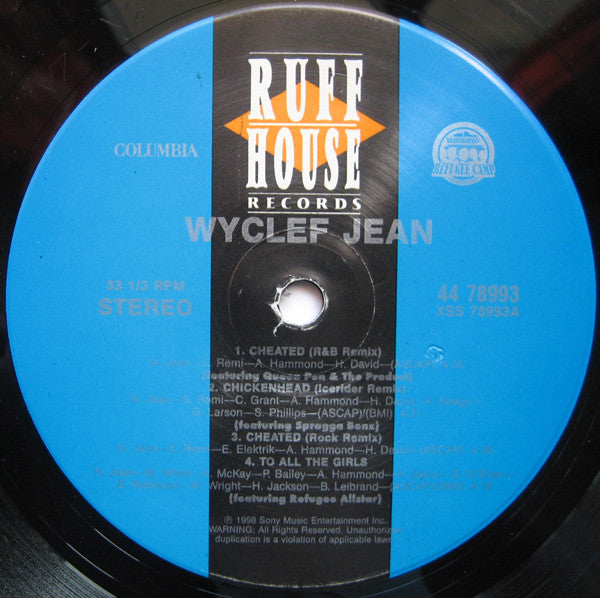 Master Release: Cheated (To All The Girls) by Wyclef Jean