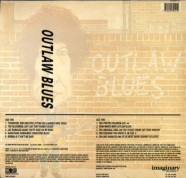 Release: Outlaw Blues-Vinyl-UK-1992-ILLUSION 014-584728