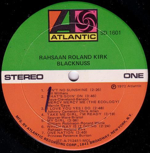 Master Release: Blacknuss by Roland Kirk