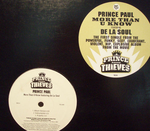Release: More Than U Know-Vinyl-US-1998-TB 334-198309