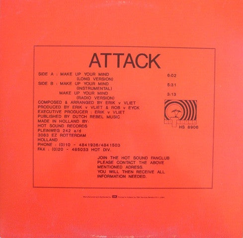 Master Release: Make Up Your Mind by Attack (2)
