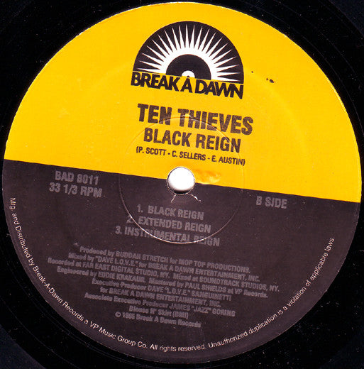 Release: Straight From The Slums-Vinyl-US-1995-BAD 8011-226008