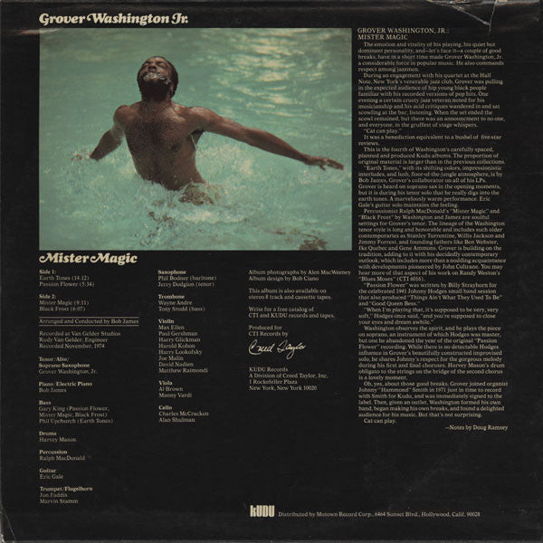Release: Mister Magic-Vinyl-US-1975-KU 20 S1-318637