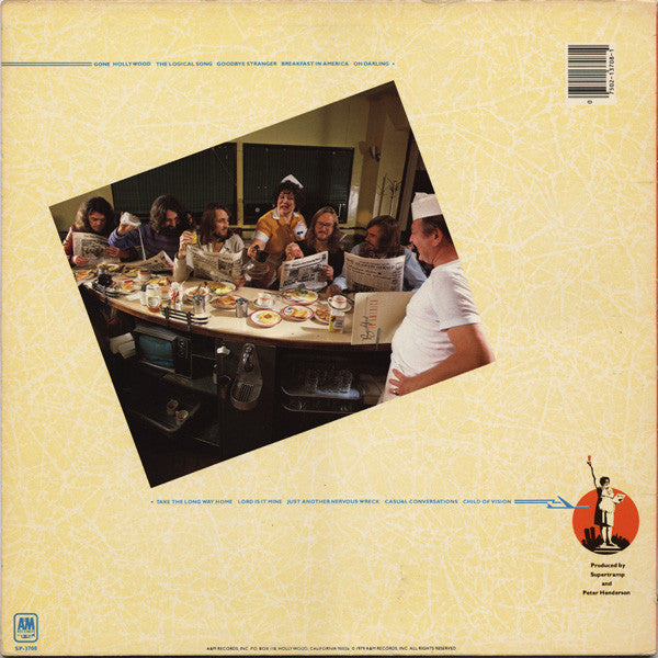 Release: Breakfast In America-Vinyl-US-1979-SP-3708-617486