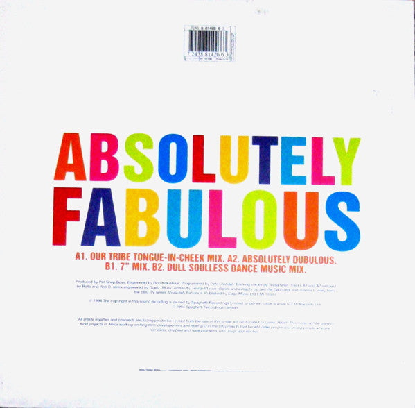 Master Release: Absolutely Fabulous (The Single) by Absolutely Fabulous
