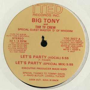 Master Release: Let's Party by Big Tony & The T.F. Crew