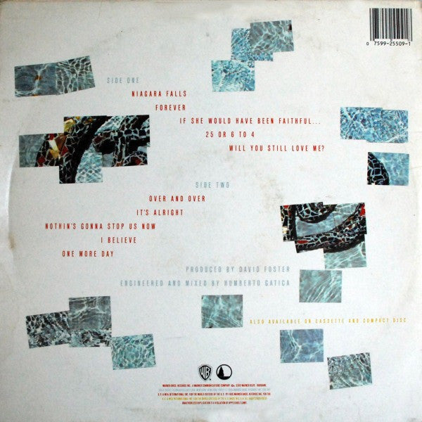 Release: Chicago 18-Vinyl-US-1986-9 25509-1, 1-25509-429107