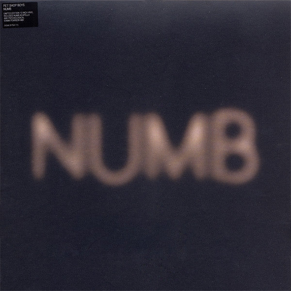 Master Release: Numb by Pet Shop Boys