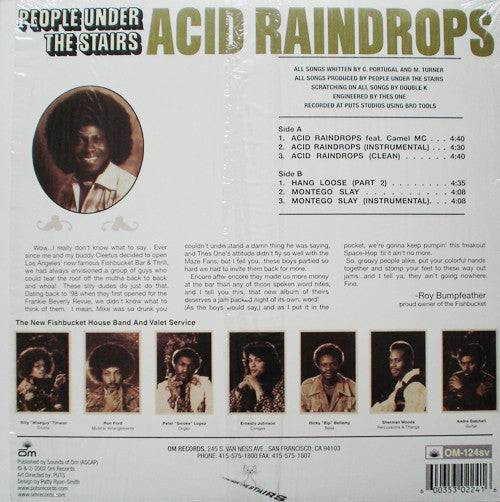 Master Release: Acid Raindrops by People Under The Stairs