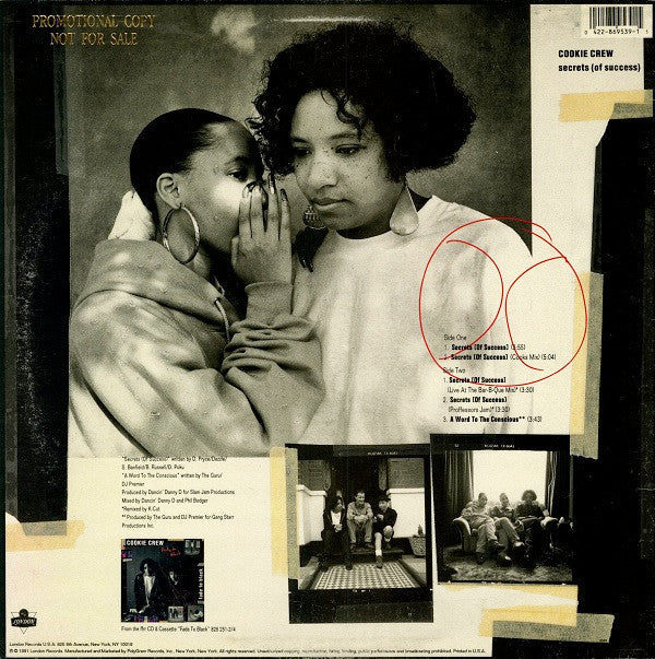 Release: Secrets (Of Success)-Vinyl-US-1991-869 539-1-120584