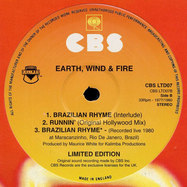 Release: Unknown Release-Vinyl-UK-None-CBS LTD07-205850