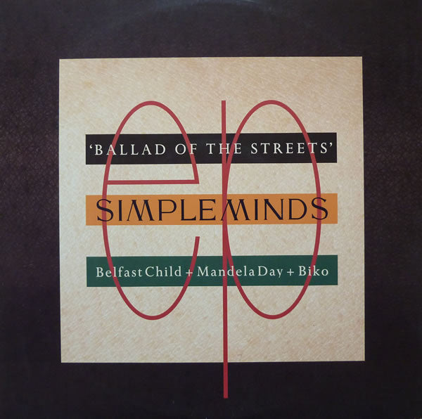 Master Release: Ballad Of The Streets by Simple Minds