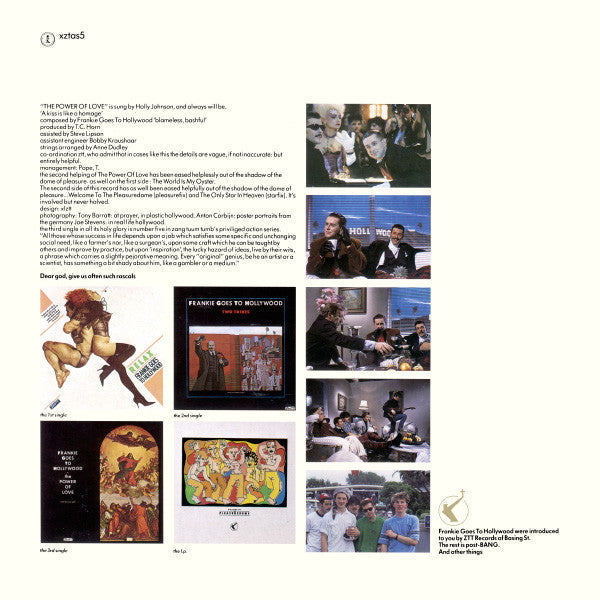 Release: The Power Of Love-Vinyl-UK & Europe-1984-xztas5, xztas 5-228838