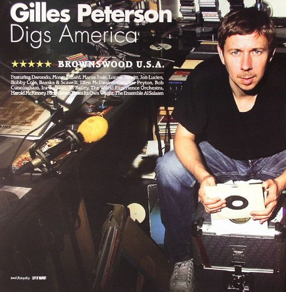 Master Release: Gilles Peterson Digs America (Brownswood U.S.A.) by Gilles Peterson