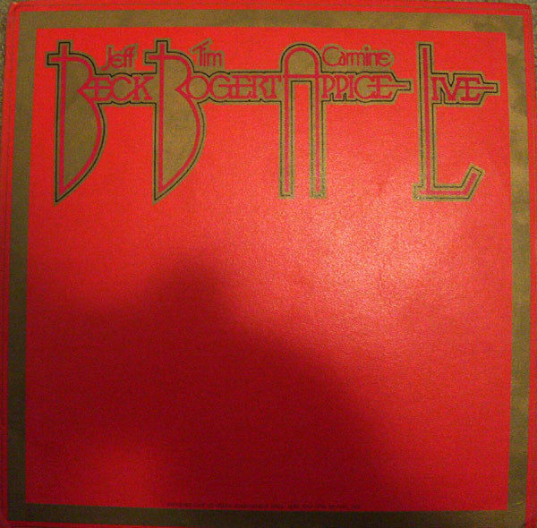 Release: Beck, Bogert & Appice Live-Vinyl-Japan-1979-40•3P-55 3~ 6, 40-3P-55 ~ 56-939669