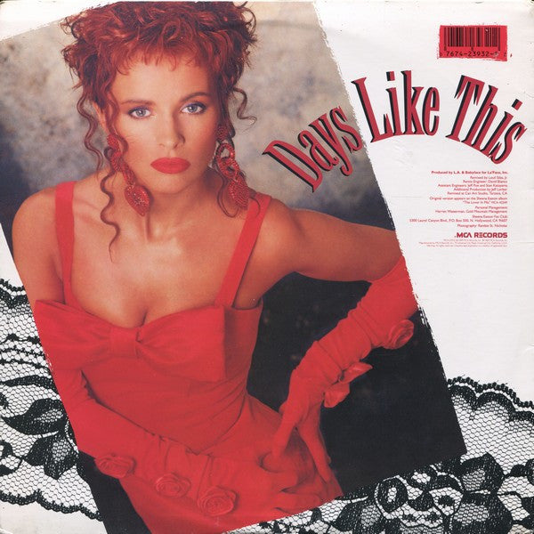 Release: Days Like This-Vinyl-US-1989-MCA-23932-563596