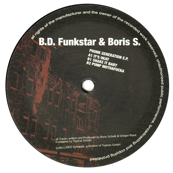 Release: Phunk Generation E.P.-Vinyl-Germany-2006-SYN 0005-12-612883