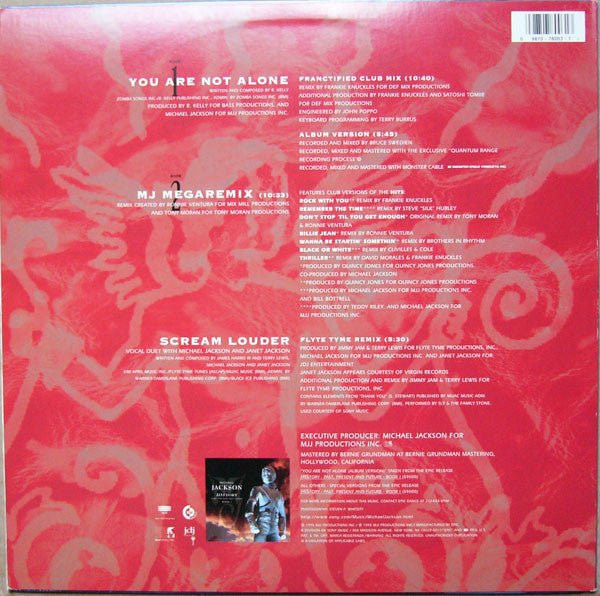 Release: You Are Not Alone-Vinyl-US-1995-49 78003, 49 78003-396468