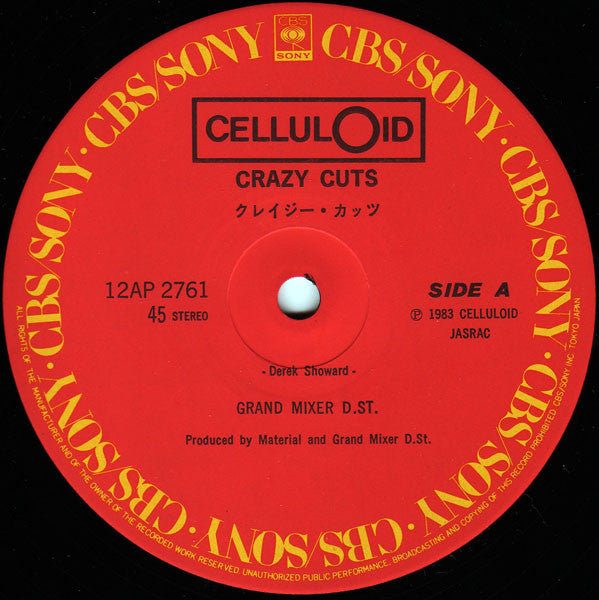 Release: Crazy Cuts-Vinyl-Japan-1983-12AP 2761-949935