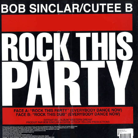 Master Release: Rock This Party by Bob Sinclar