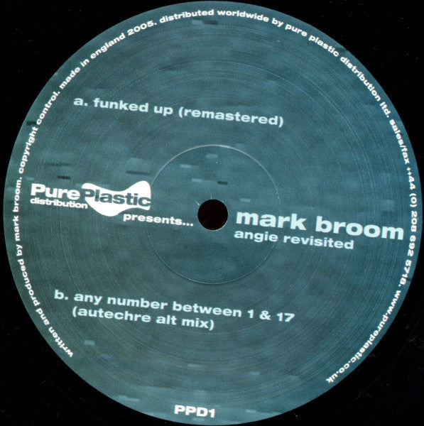 Master Release: Angie Revisited by Mark Broom
