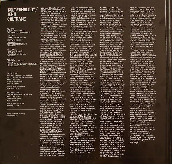 Coltranology