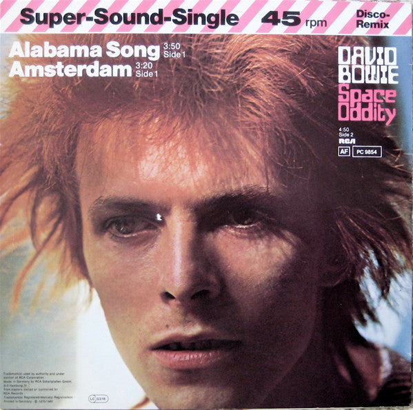 Master Release: Alabama Song by David Bowie