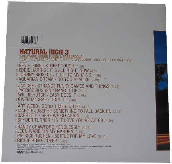 Master Release: Natural High 3 (2-Step Soul, Boogie Fusion & Rare Groove From The Vaults Of Atlantic, Elektra, And Warner Bros. Records 1974-1982) by Various