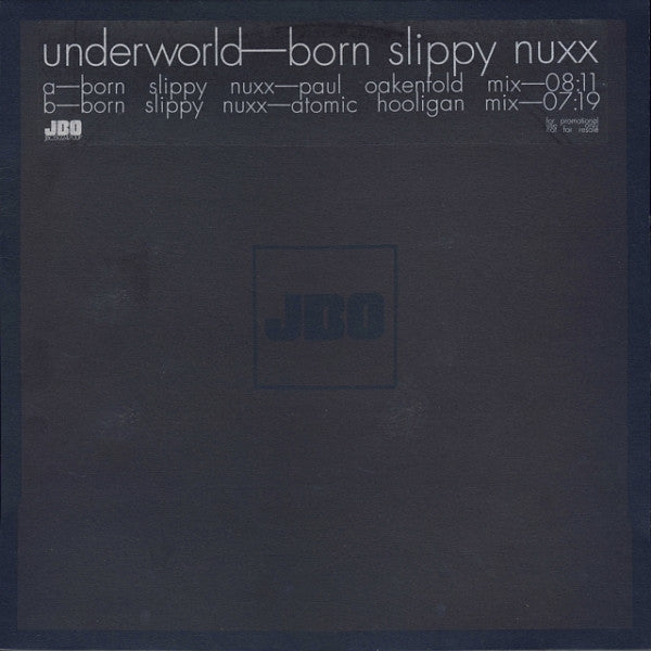 Release: Born Slippy-Vinyl-Europe-2003-JBO5024700P, JBO5024700P, JBO5024700P-192753