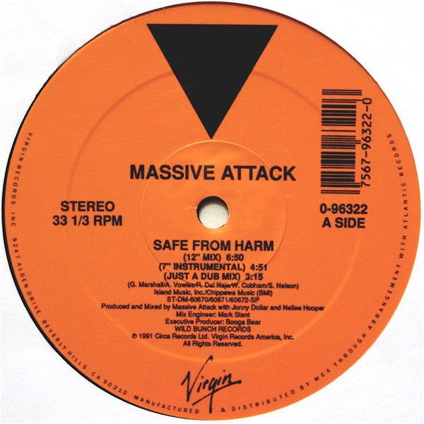Release: Safe From Harm-Vinyl-US-1991-0-96322-672094