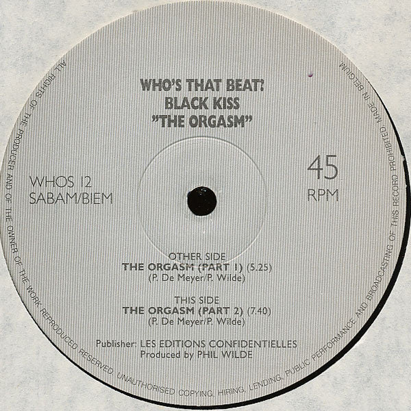 Master Release: The Orgasm by Black Kiss
