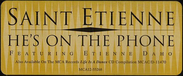 Master Release: He's On The Phone by Saint Etienne