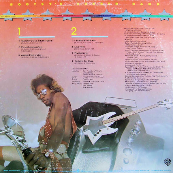 Release: Stretchin' Out In Bootsy's Rubber Band-Vinyl-US-1976-BS 2920-570769
