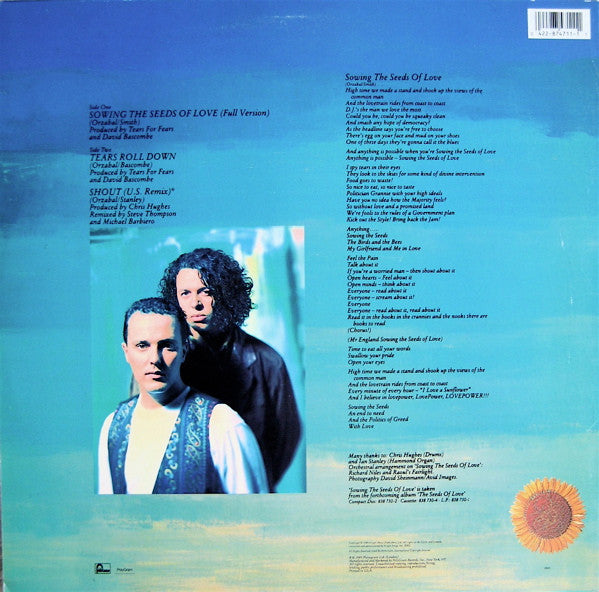 Release: Sowing The Seeds Of Love-Vinyl-US-1989-874 711-1-451247