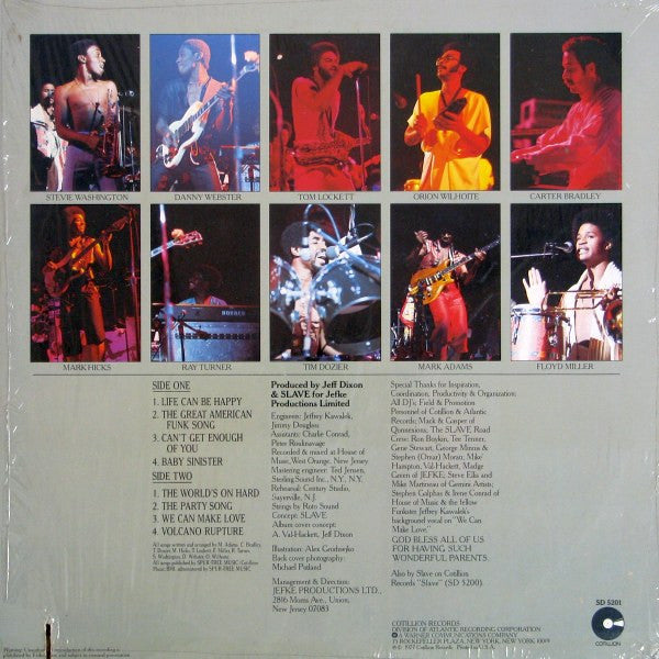 Release: The Hardness Of The World-Vinyl-US-1977-SD 5201-538637