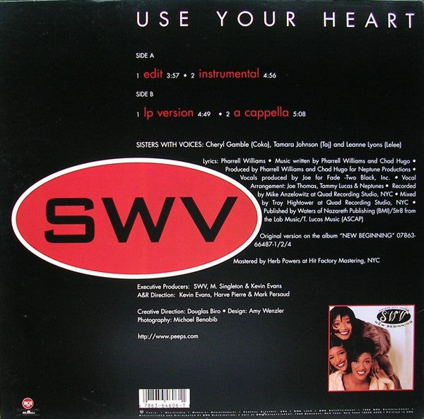 Master Release: Use Your Heart by SWV